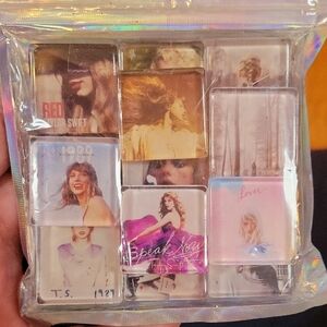 Taylor Swift Album Cover Magnets 14 pc Set New in Packaging.